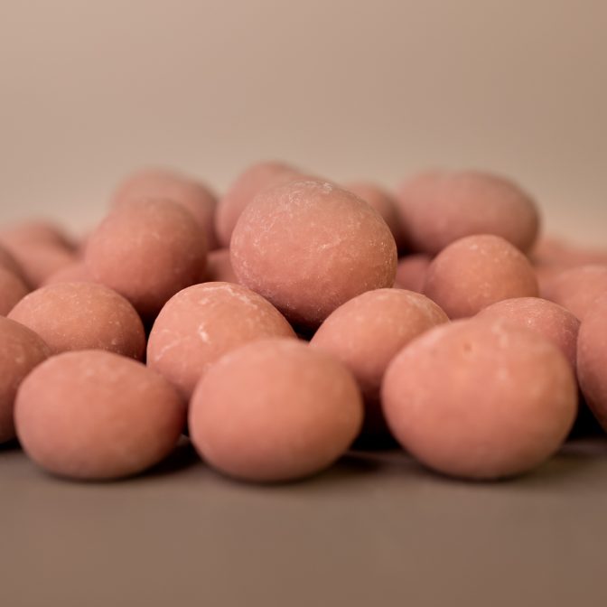 Macadamia ruby chocolade