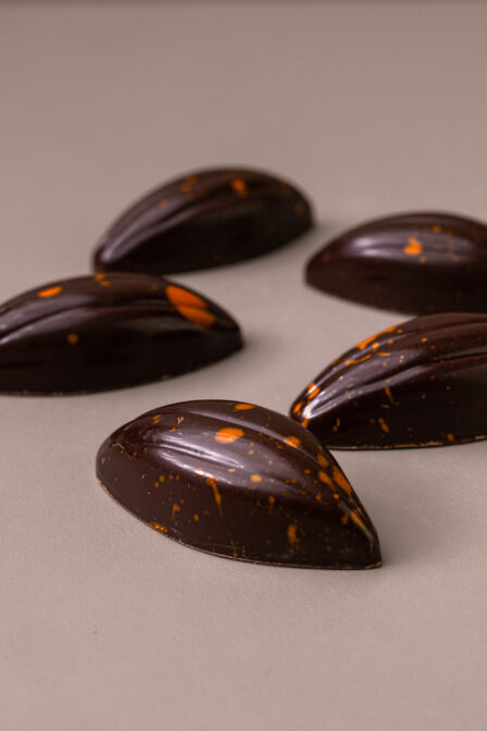 Geconfijte sinaasappel bonbon