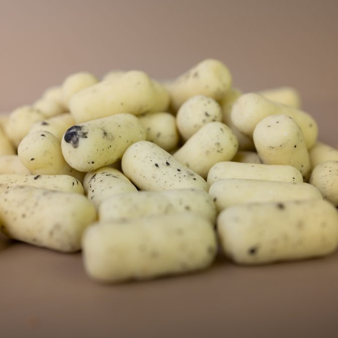 Krijtjes witte chocolade