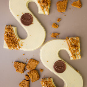 Sinterklaasletter gevuld - Speculoos