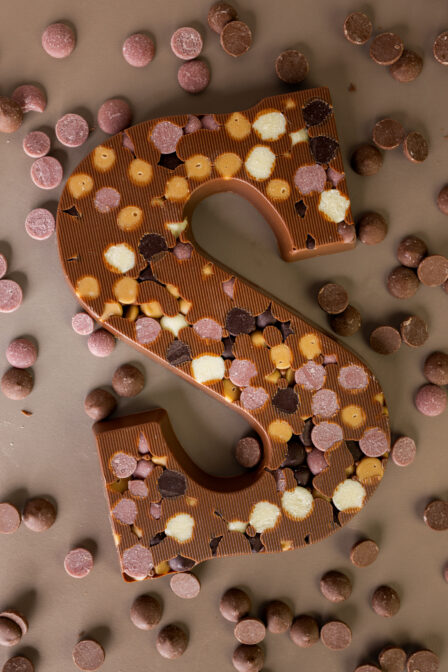 Sinterklaasletter chocolate chip