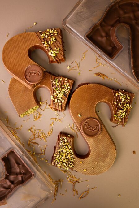Sinterklaasletter gevuld - Dubai melk